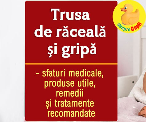 TRUSA DE RACEALA SI GRIPA - produse esentiale de avut in casa