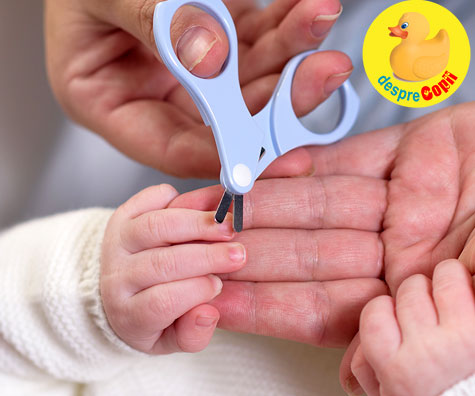 Taiatul unghiilor la bebelusi - sfatul medicului pediatru