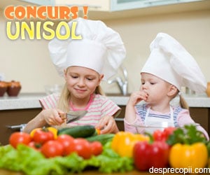 Retete pentru copii reinventate de bucatarul Unisol (concurs)