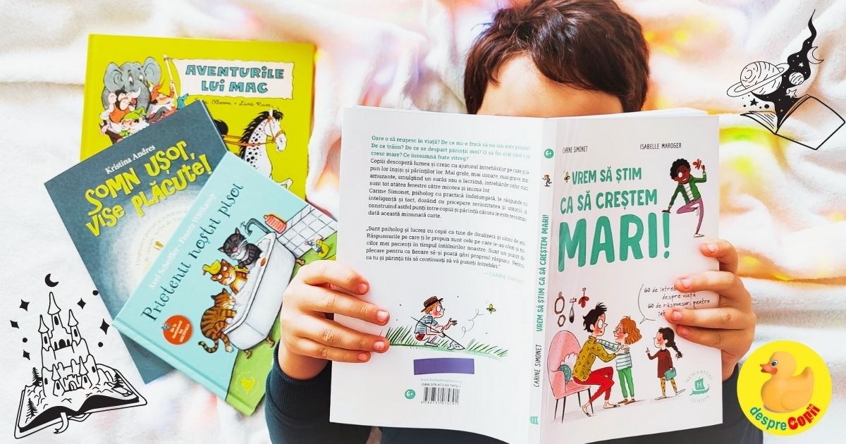 O aventura prin paginile cartilor si cum sa-i dezvolti copilului dragostea pentru citit
