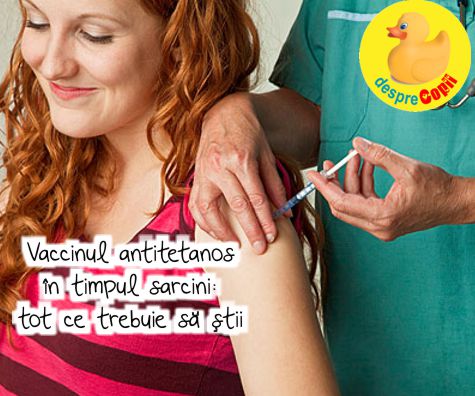 Vaccinul antitetanos in timpul sarcinii: tot ce trebuie sa stii