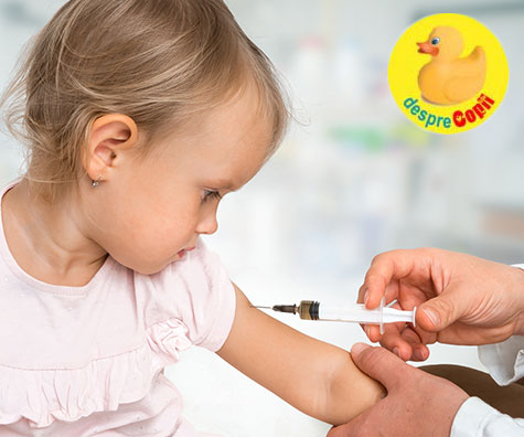 Copiii se tem de vaccinare si simt mai multa durere daca nu sunt corect pregatiti de parinti