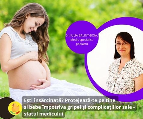 Esti insarcinata? Protejeaza-te pe tine si bebe impotriva gripei si complicatiilor sale - Sfatul medicului