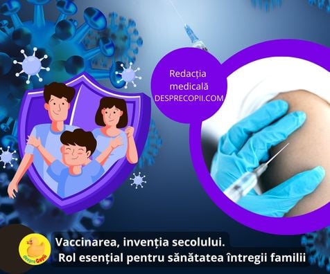 Vaccinarea este inventia secolului: rol esential pentru sanatatea intregii familii