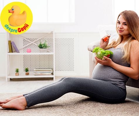 Alimentatia vegetariana in timpul sarcinii: ghid si 12 sfaturi de urmat - pentru ca bebe sa nu fie afectat