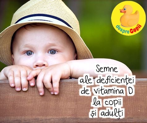 10 semne ale deficientei de vitamina D la copii si adulti