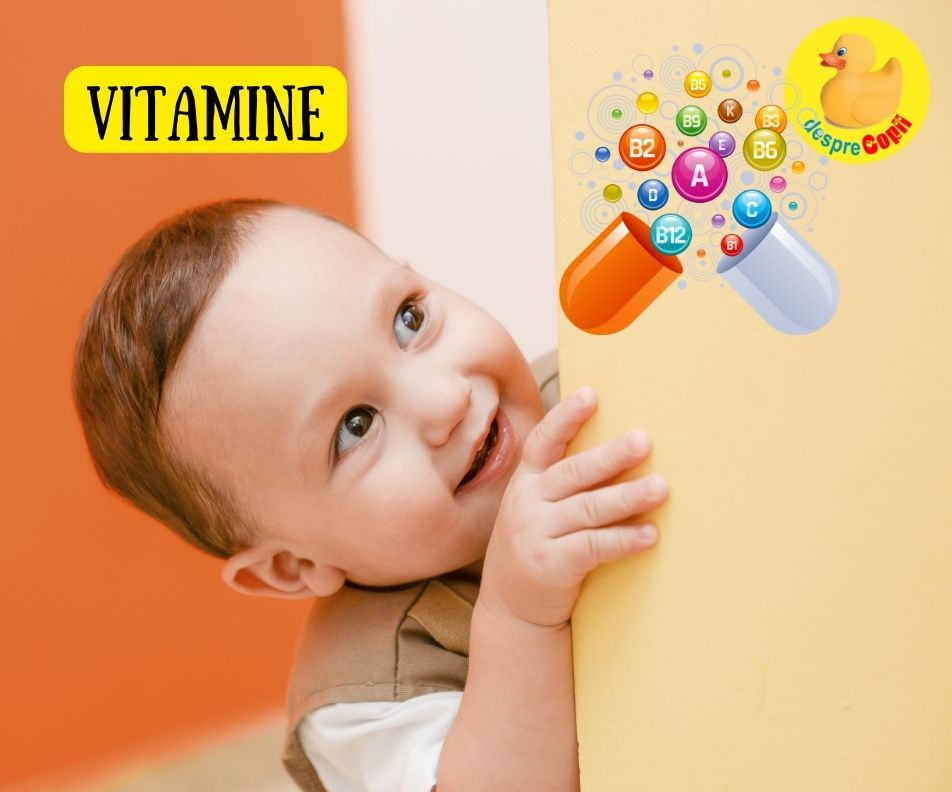 Energie zi de zi cu vitamine: cand sunt necesare copilului si de ce
