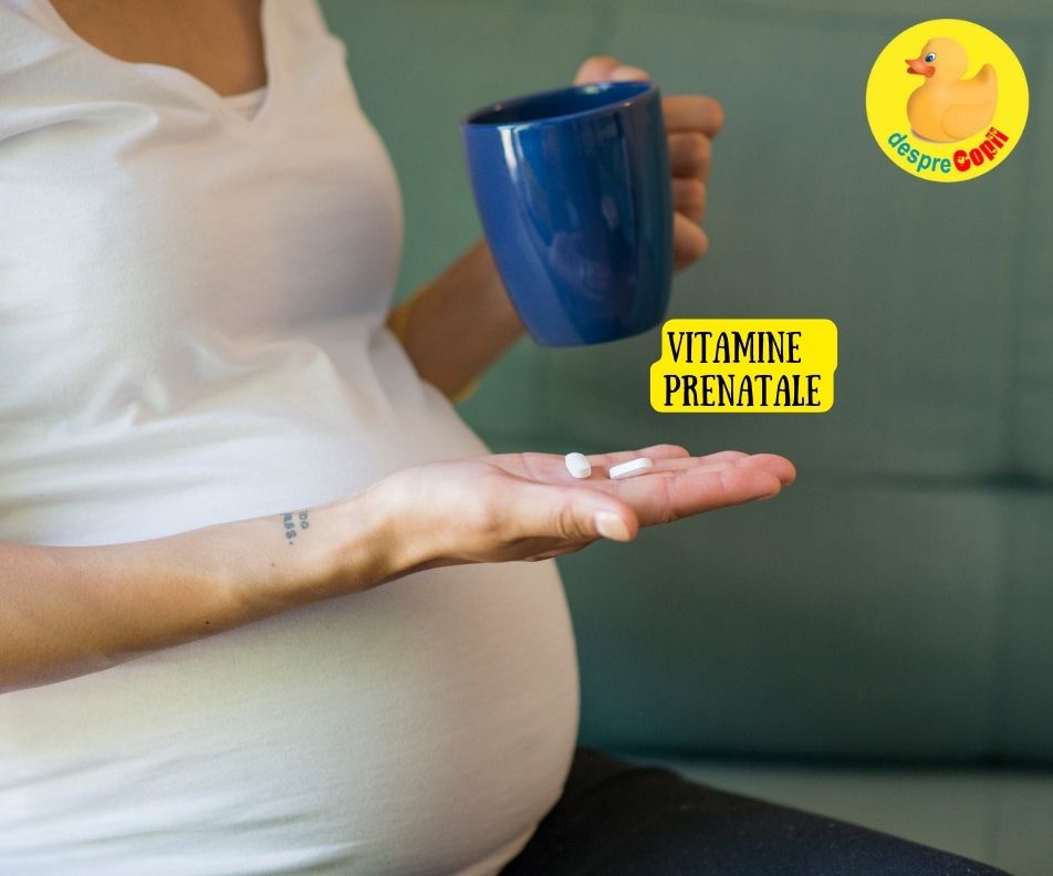 Vitaminele prenatale NU INGRASA. Despre un mit periculos care circula liber pe retele sociale si denota prostie dar si egoism