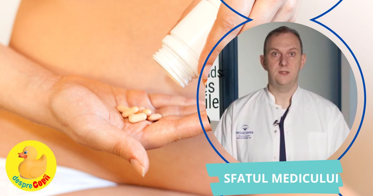 Trebuie sa iau vitamine prenatale pe parcursul sarcinii? Iata recomandarile medicului