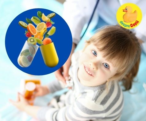 Vitaminele pentru copii: cand sunt necesare si de ce