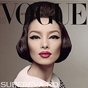 Primul model de origine asiatica pe coperta Vogue Italia!