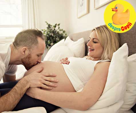 Trimestrul al treilea de sarcina - iata cum sa vorbesti cu bebelusul tau inainte de nastere