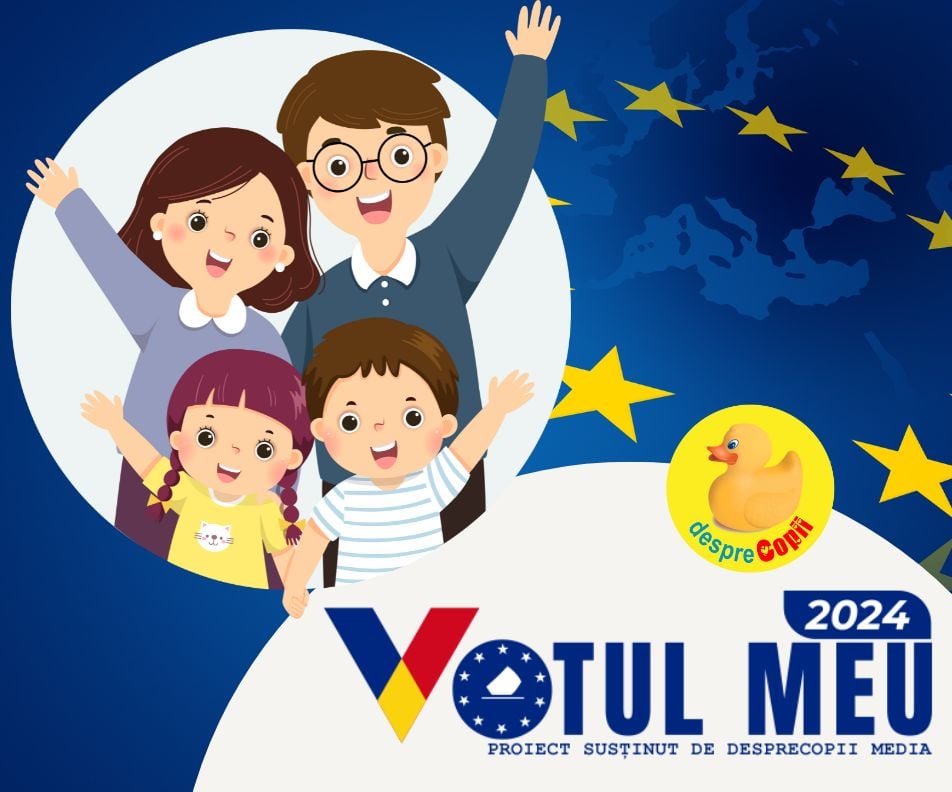 DespreCopii Media Group lanseaza campania VotulMeu2024 pentru alegerile europarlamentare: Implicare si responsabilitate pentru un viitor mai bun al copiilor