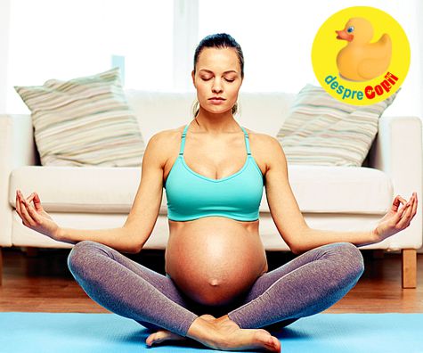 5 pozitii de yoga recomandate in timpul sarcinii de catre o instructoare Yoga