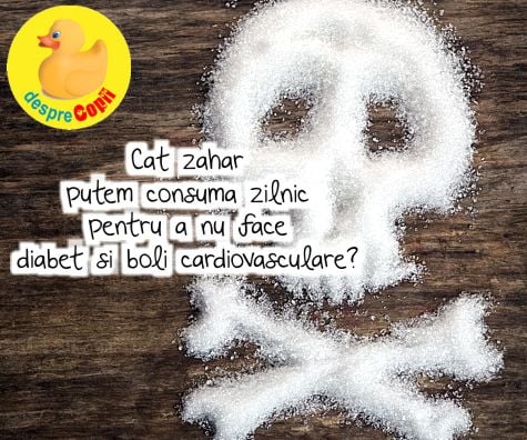 Cat zahăr putem consuma zilnic pentru a nu face diabet și boli cardiovasculare?