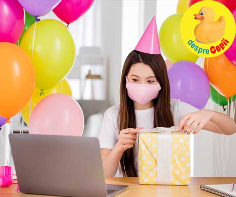 Cum organizam petrecerea de ziua copilului in timp de pandemie? Cateva idei.