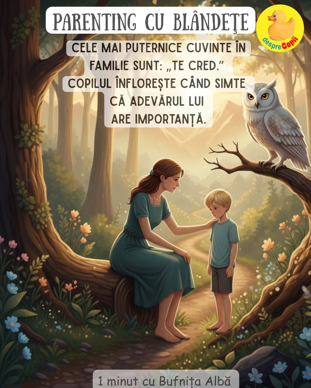 parenting cu blandete