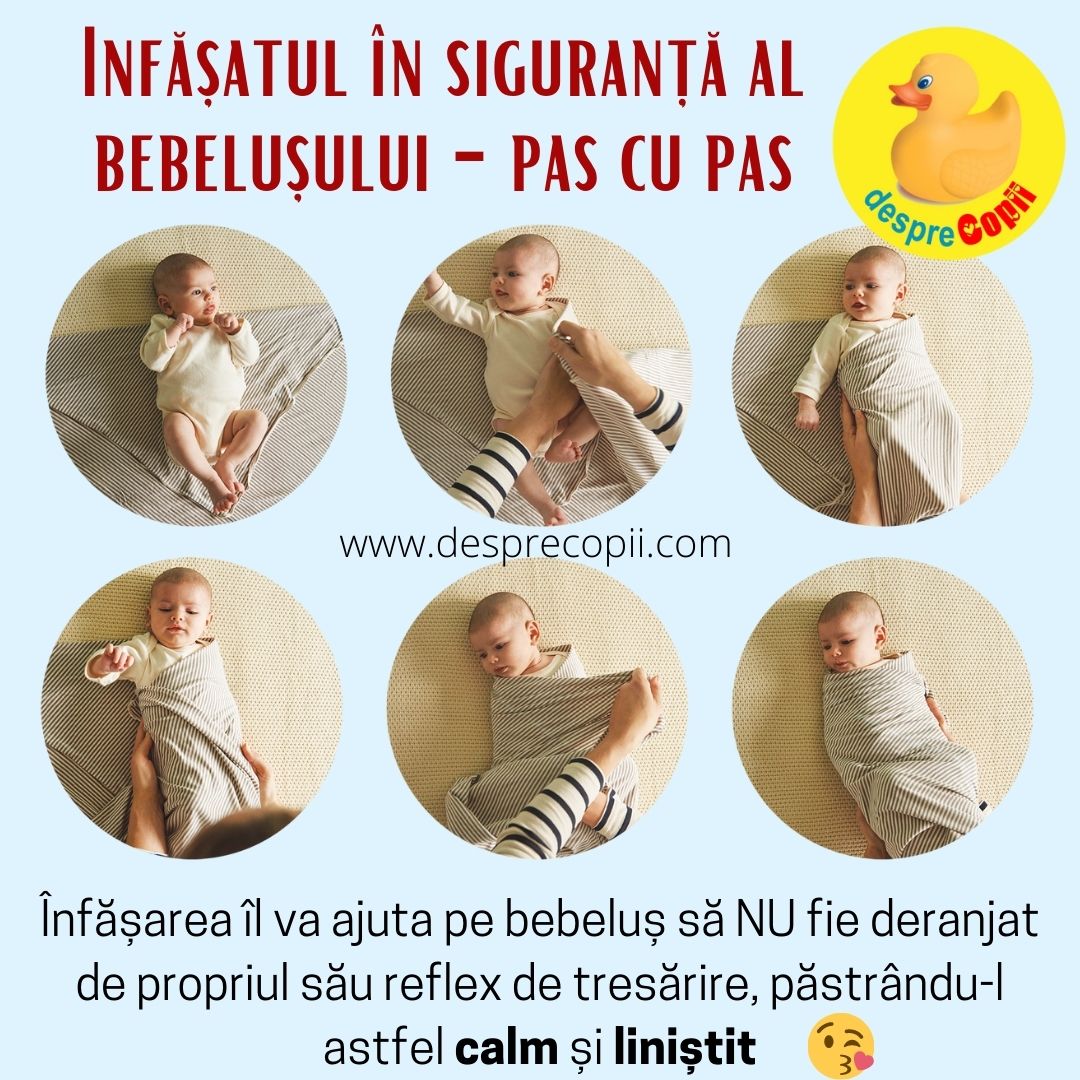 infasatul bebelusului pas cu pas