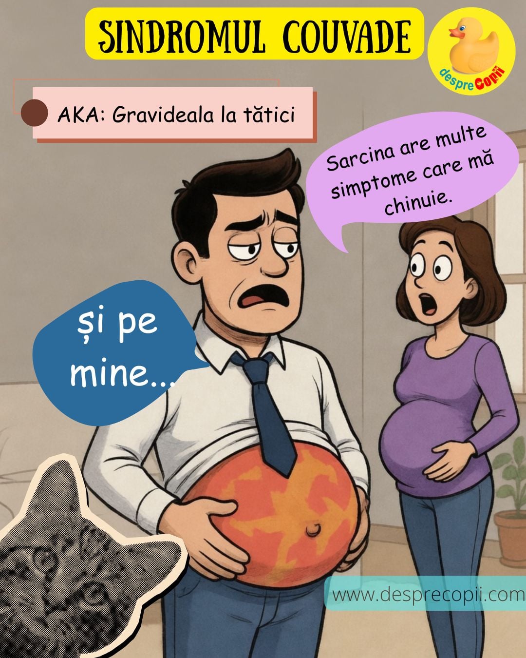 sindrom couvade barbati