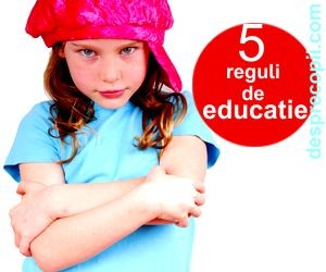 5 reguli pentru reusita educatiei copilului