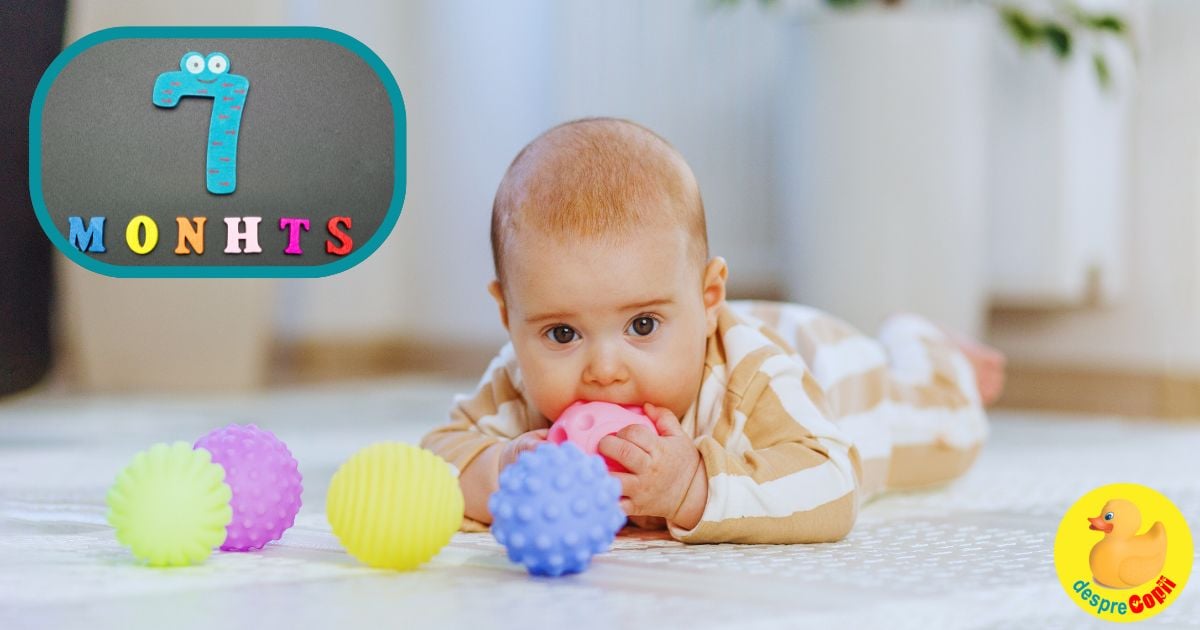 Activitati de joaca pentru bebelusii de 7 luni