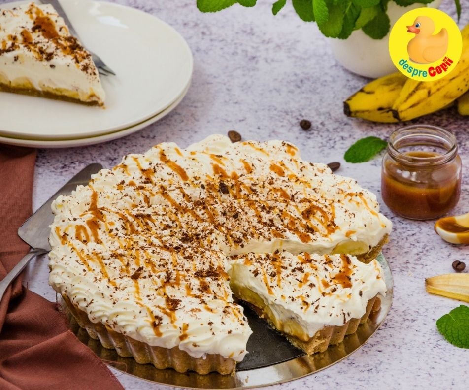 Tarta Banoffee: un desert care aduna zambete in jurul mesei