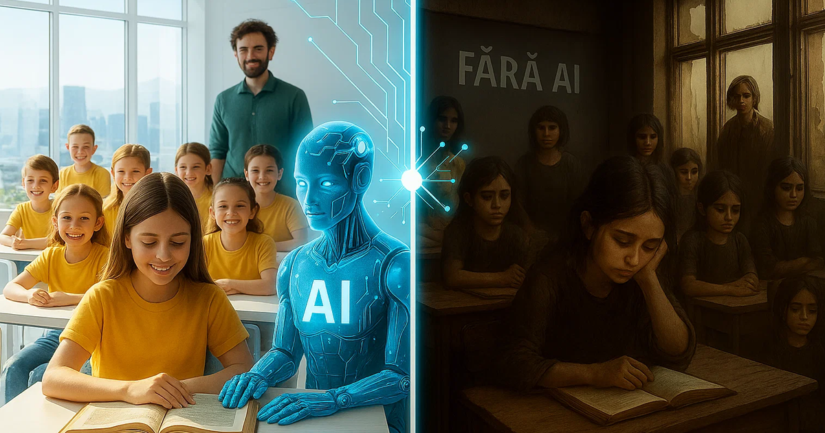 Cum ar putea inteligența artificială să salveze sau să distrugă sistemul de învățământ din România