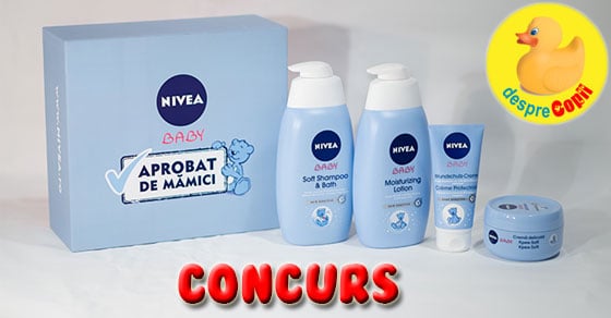 Castiga si testeaza pentru bebelusul tau produse Nivea Baby