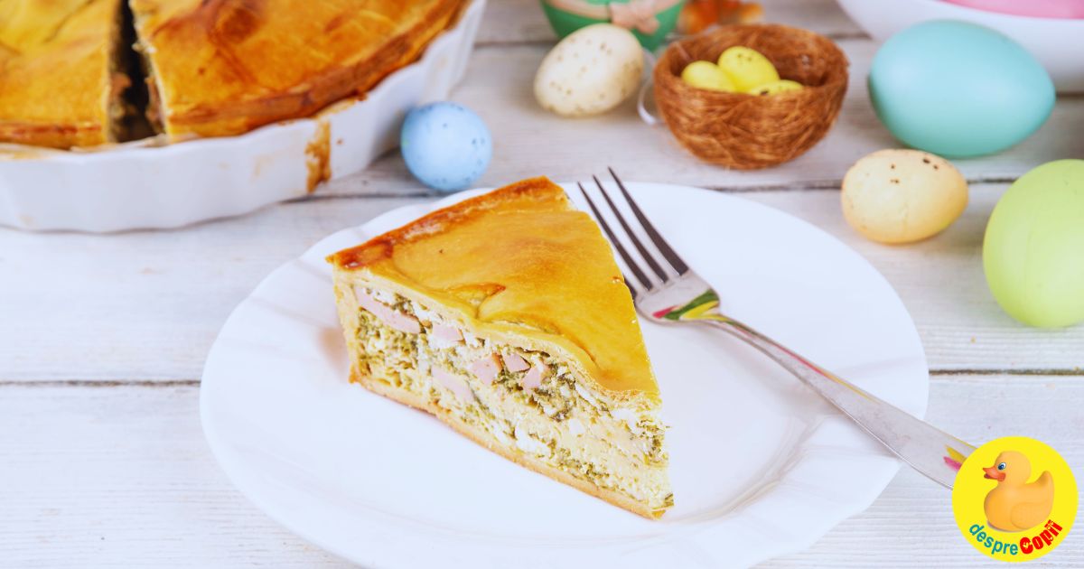 Pizza Rustica sau Pizzagaina: plăcinta Italiana de Paste