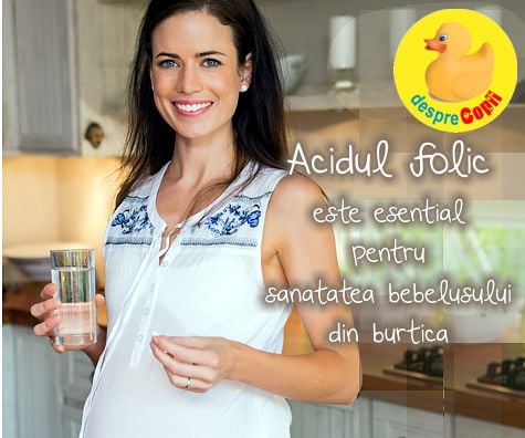 Acidul folic si sarcina: importanta, surse si dozare