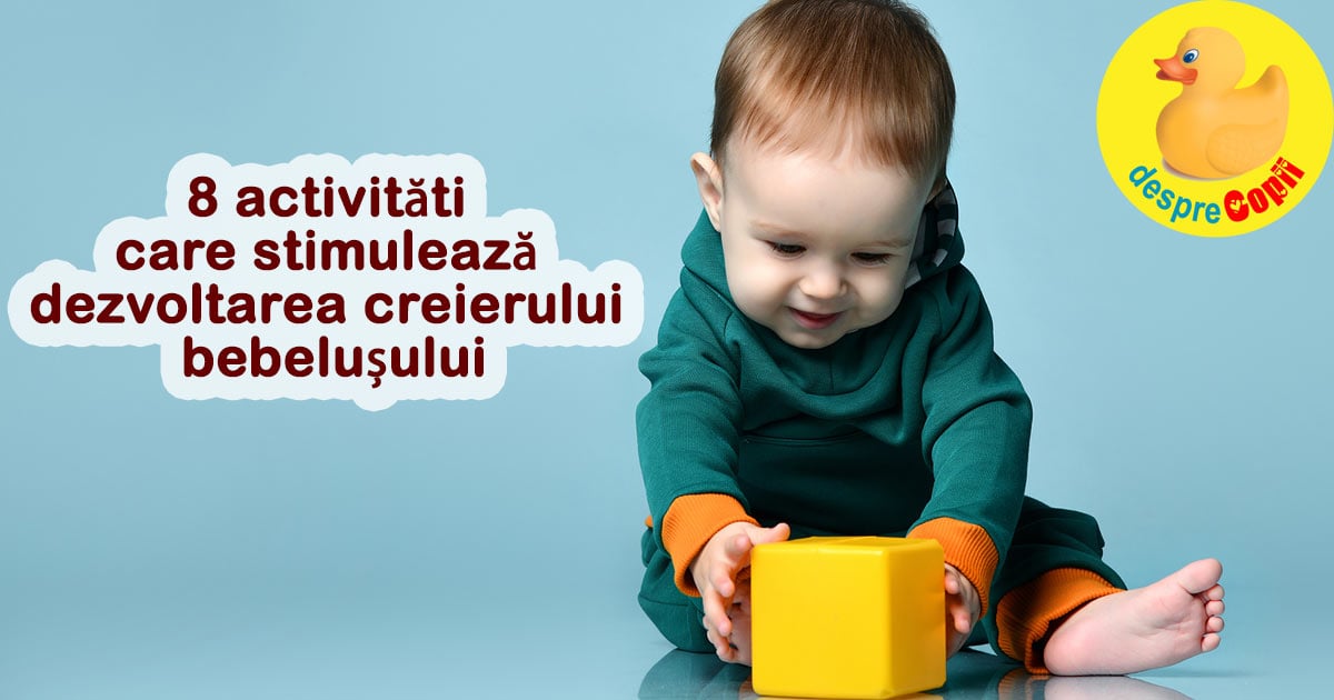 8 activitati care stimuleaza dezvoltarea creierului bebelusului