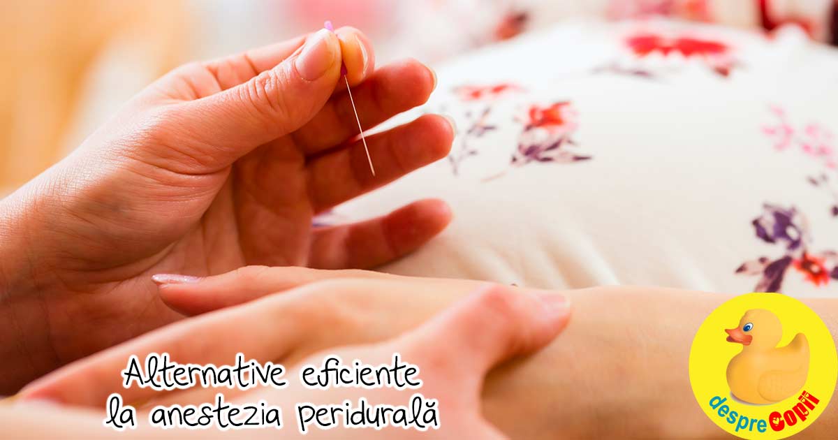 Alternative eficiente la anestezia peridurala / epidurala