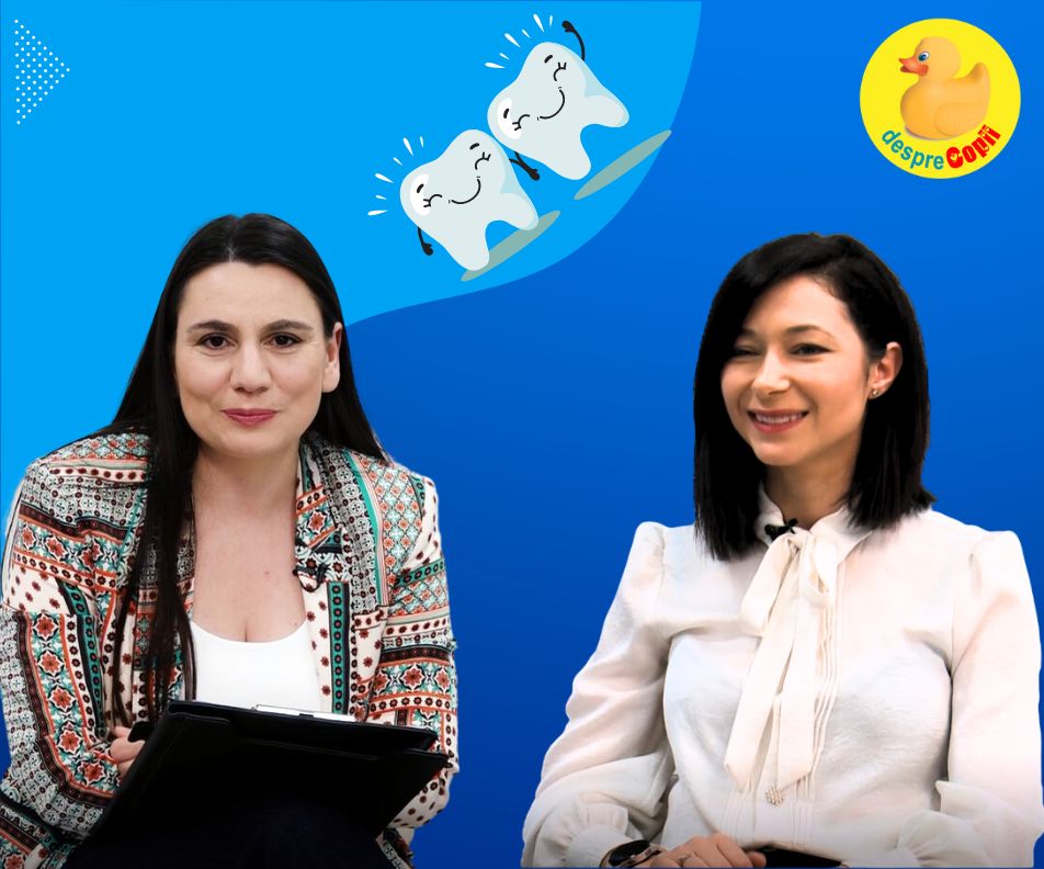 Patologia dintilor de lapte, pe intelesul parintilor: tot ce trebuie sa stiti | ABC DE PEDIA, podcast marca DespreCopii&Roxana Hristianovici, Episodul 12