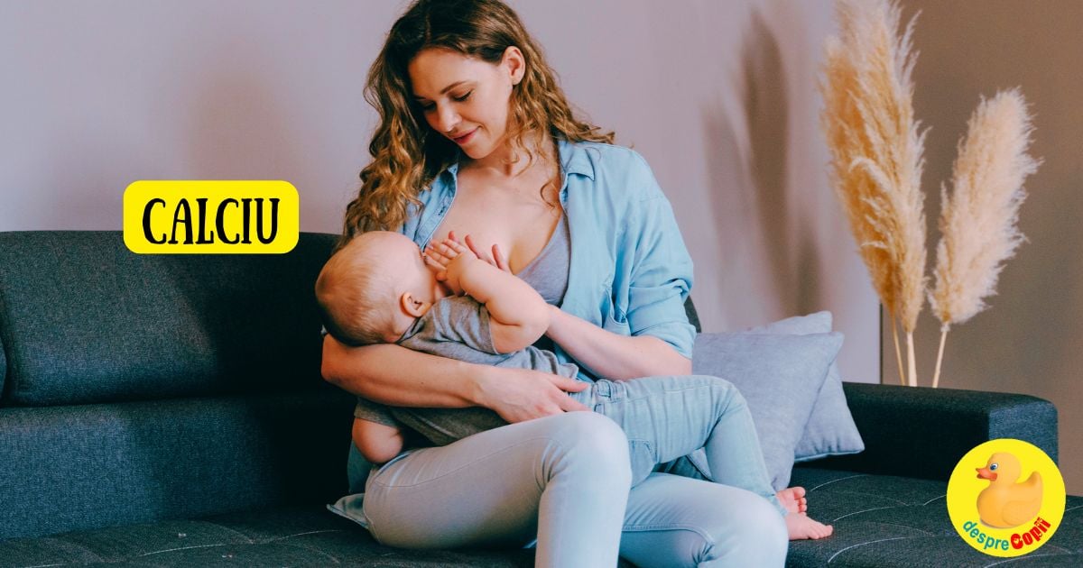 In timpul alaptarii bebe consuma tot calciul de la mama. Iata de ce trebuie sa fii atenta la calciu pentru ati protejeza oasele - sfatul medicului