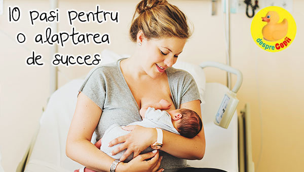 Ce inseamna o maternitate Baby Friendly: 10 pasi pentru o alaptare de succes