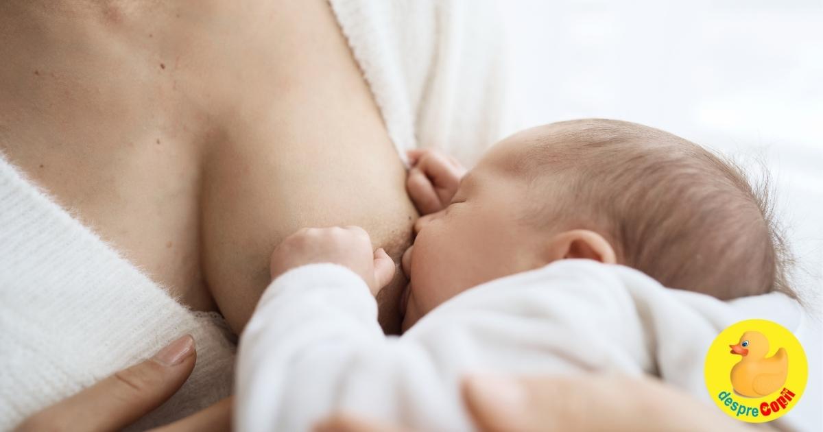 Sfaturi din partea specialistului pentru un start bun in alaptare