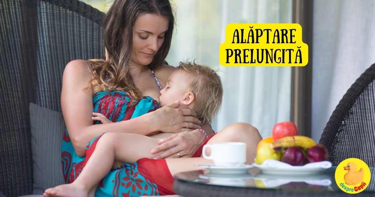 Alaptarea prelungita a bebelusului: beneficii pentru copil si mama