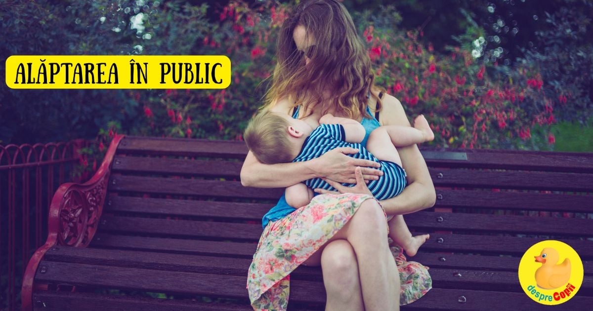 Alaptarea in public. Mamele isi apara dreptul de a alapta in public. Iata ce zic mamele si ce nu vor sa auda unii