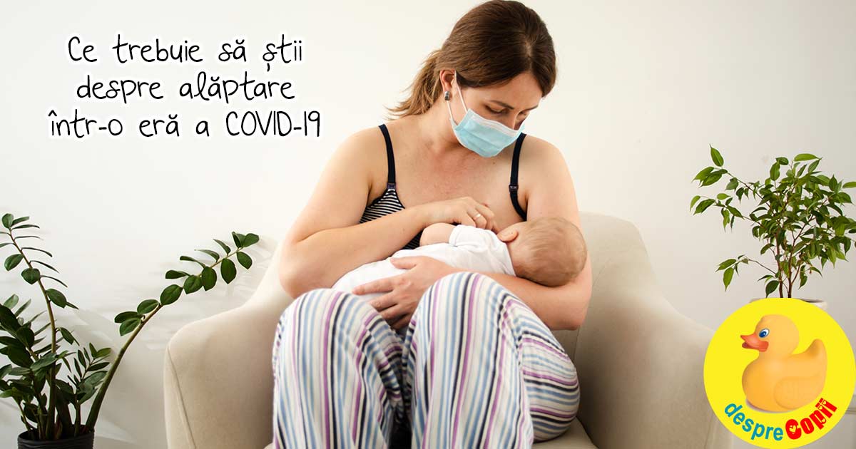 Alaptarea in era COVID-19: ce trebuie stiut pentru a-ti hrani bebelusul in siguranta