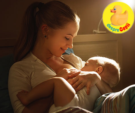 5 lucruri interesante despre alaptatul pe timp de noapte