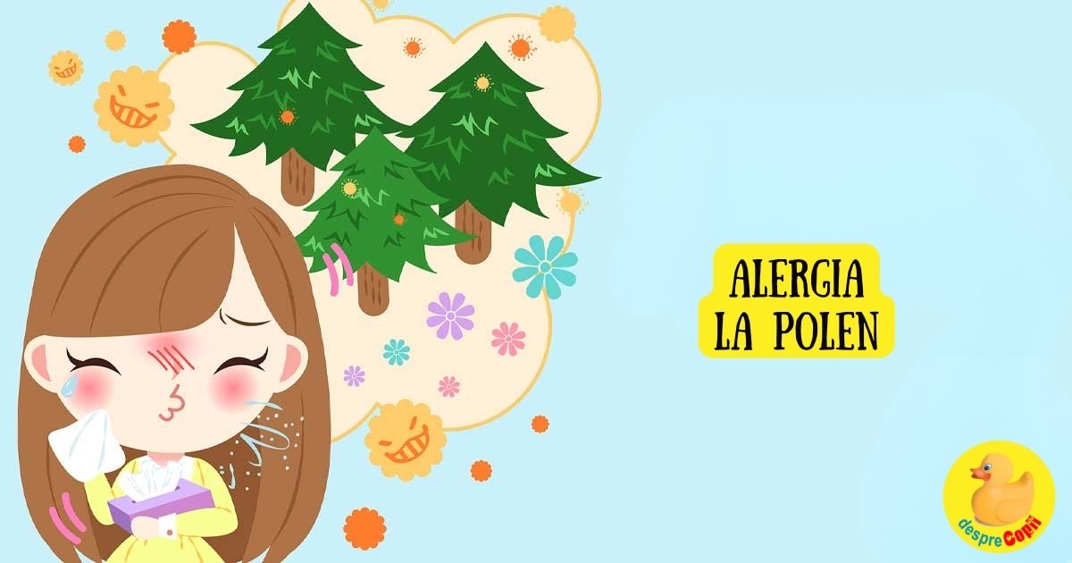 Cum ne protejam copiii de alergia la polen -  simptome si sfaturi