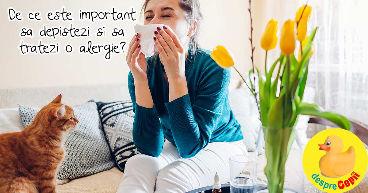 Alergii si alergeni - simptome si tratament. De ce este important sa le depistam? Sfatul medicului