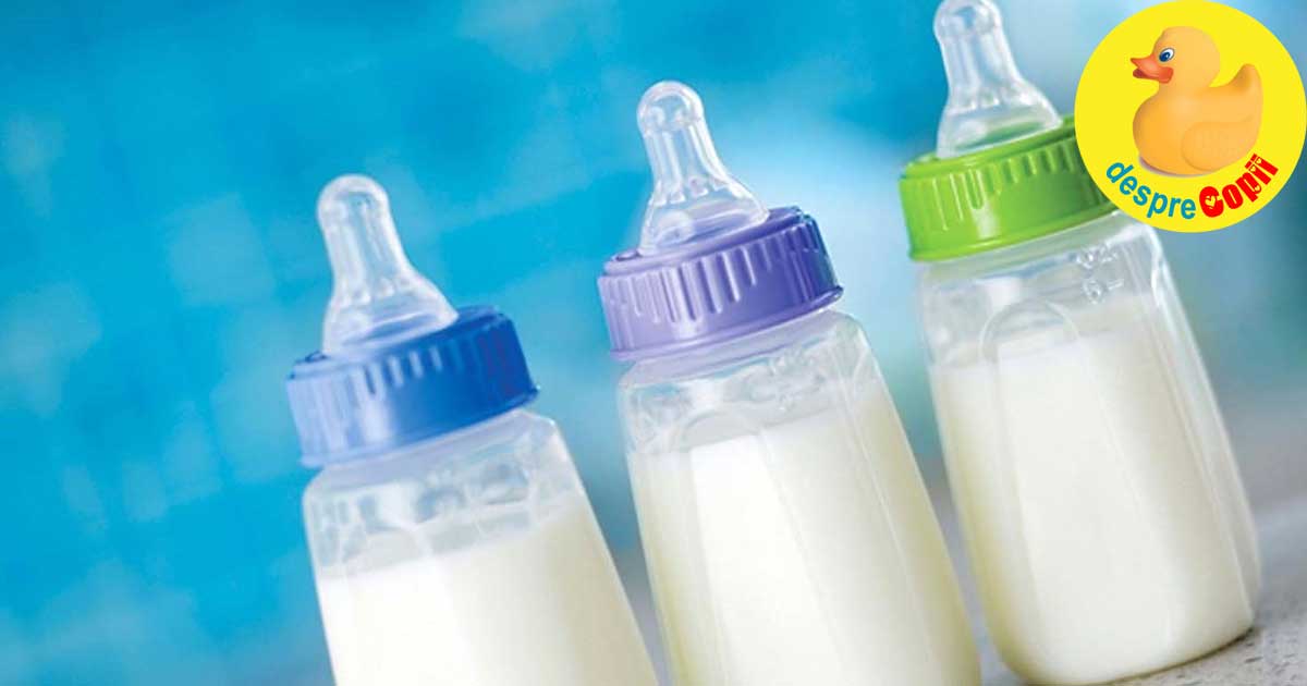 Alimentatia bebelusului cu formule de lapte: 3 intrebari si raspunsuri