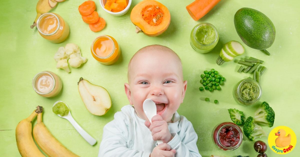 Diversificarea si alimentatia vegetariana pentru bebelusi si copii mici - 4 sfaturi de la medicul pediatru