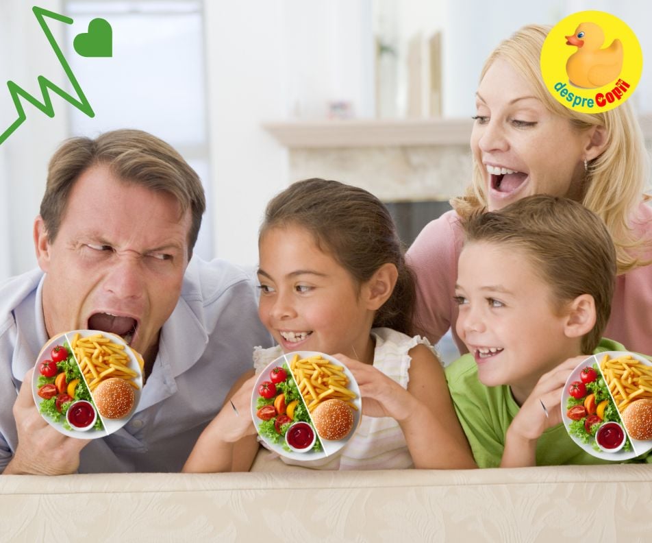 Copiii nu fac ce li se spune, fac ce vad: cum ne imbolnaveste mancarea procesata -  o privire asupra alimentatiei moderne