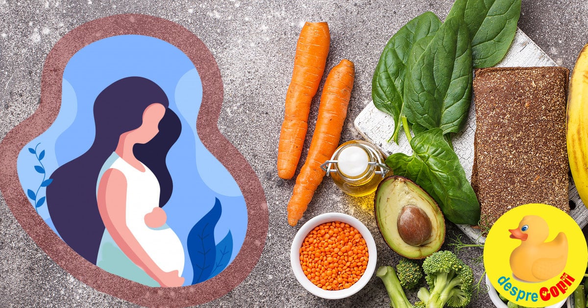 Alimentatia in timpul sarcinii: GHID COMPLET
