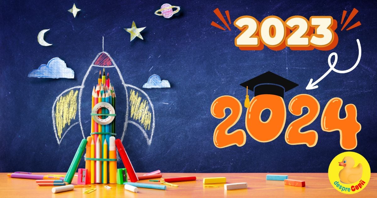 Structura anului scolar 2023-2024