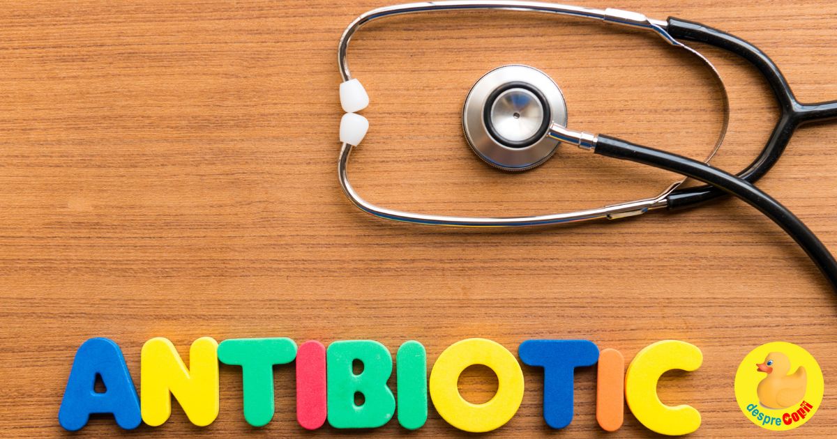 Antibioticele la copii si bolile digestive
