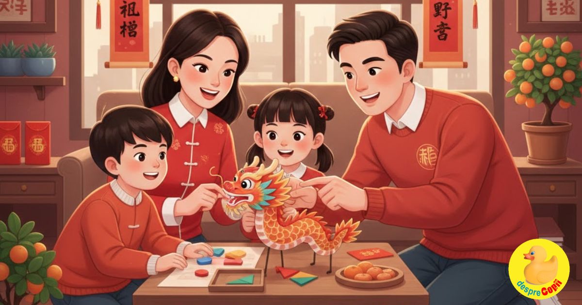 7 lecții de parenting din Anul Nou Chinezesc - pentru părinții care vor mai puțin stres și mai multă conexiune cu copiii
