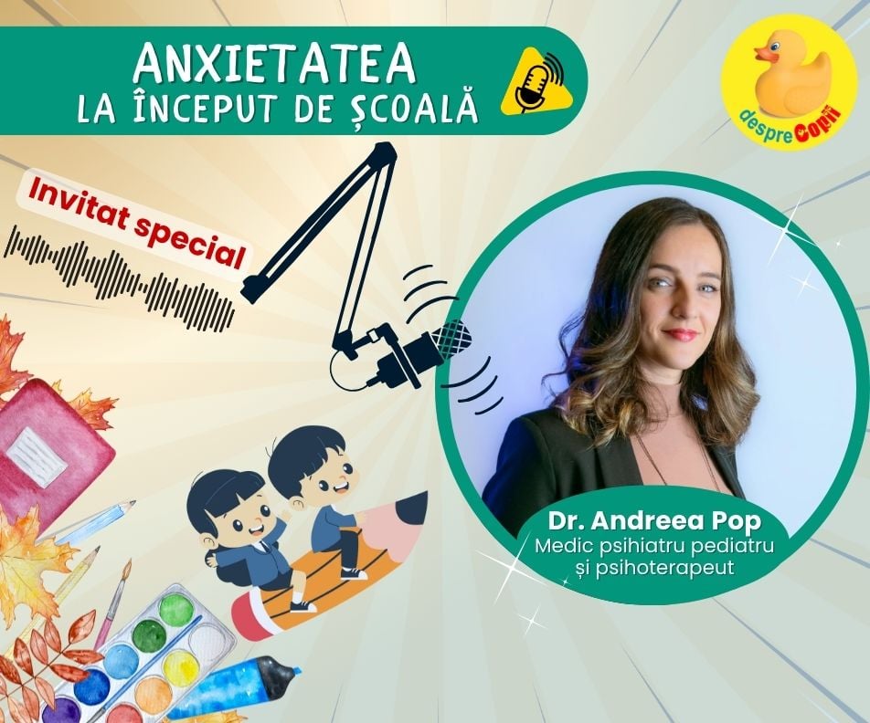 Anxietatea la inceput de scoala: intrebari frecvente si raspunsuri de la specialist